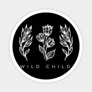 WILD CHILD- Wildflower Magnet